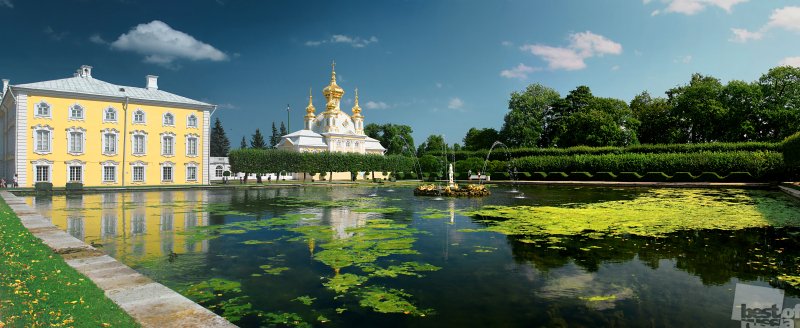 Верхний сад петергофа фото