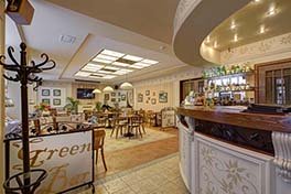 Ресторан при гостинице Green Hotel Peterhof